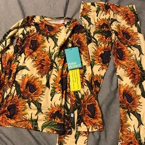 NIB NWT Posh Peanut size 6 loungewear set